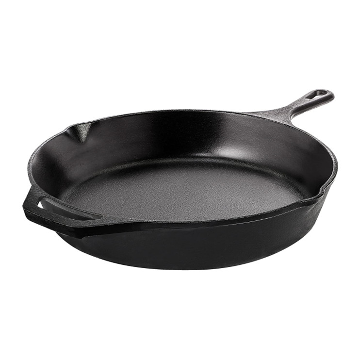 Pre seasoned Cast Iron Skillets 12" Frying Pan Non-stick Cast Iron Pan
