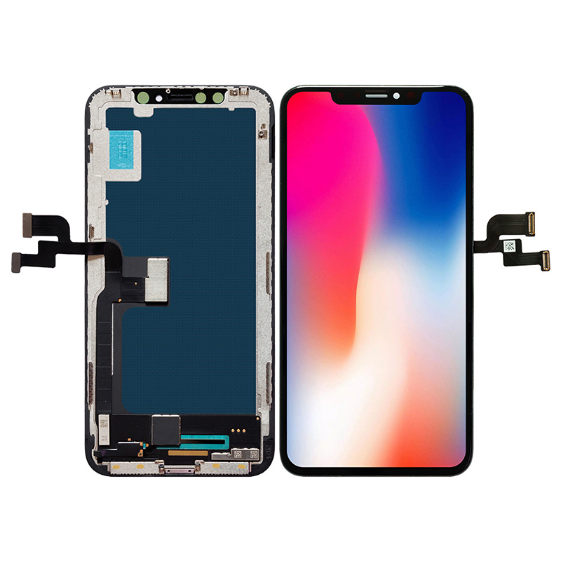 JH Iphone X FHD incell LCD Screen Trɔtrɔ