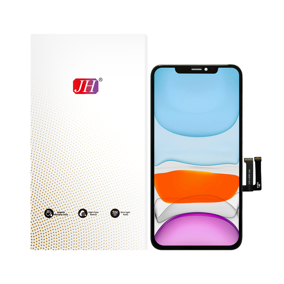 JH Iphone 11 HD kpe ɖe incell LCD Screen ɖɔliɖɔli...