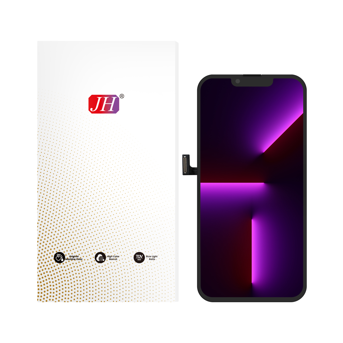 JH Iphone 13 Pro Max HD kpe ɖe incell LCD Screen ɖɔliɖɔli ŋu