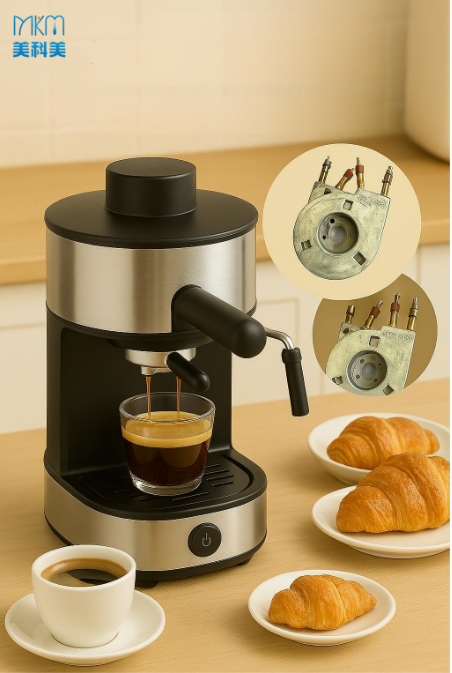 Aluminum Heating Block for Home Espresso Machine 220V