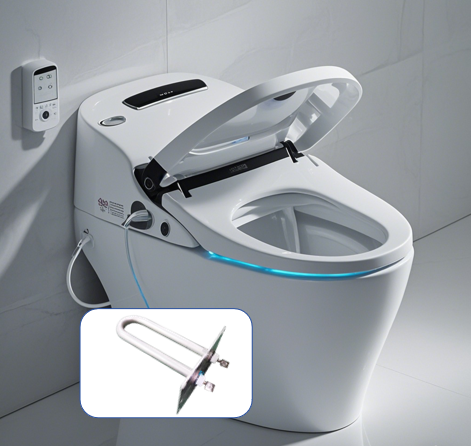 Industrial-grade intelligent toilet heating tube | Extra-long lifespan | High-strength anti-scale stainless steel components