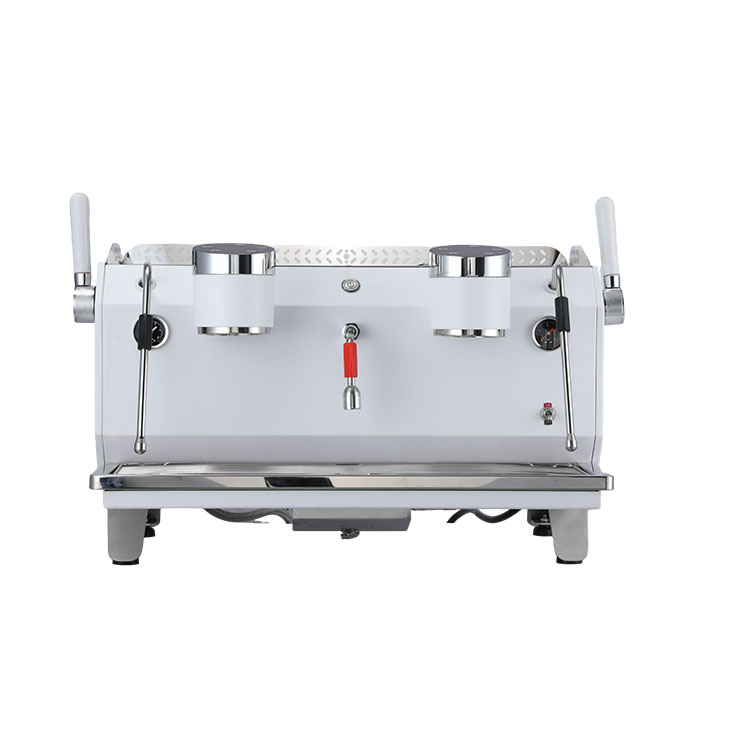 Stainless Steel Dual Group Espresso Machine with Auto Volumetric Dosing