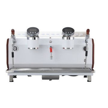 Commercial Dual Boiler Espresso Machine with Saturated Group Heads and PID System