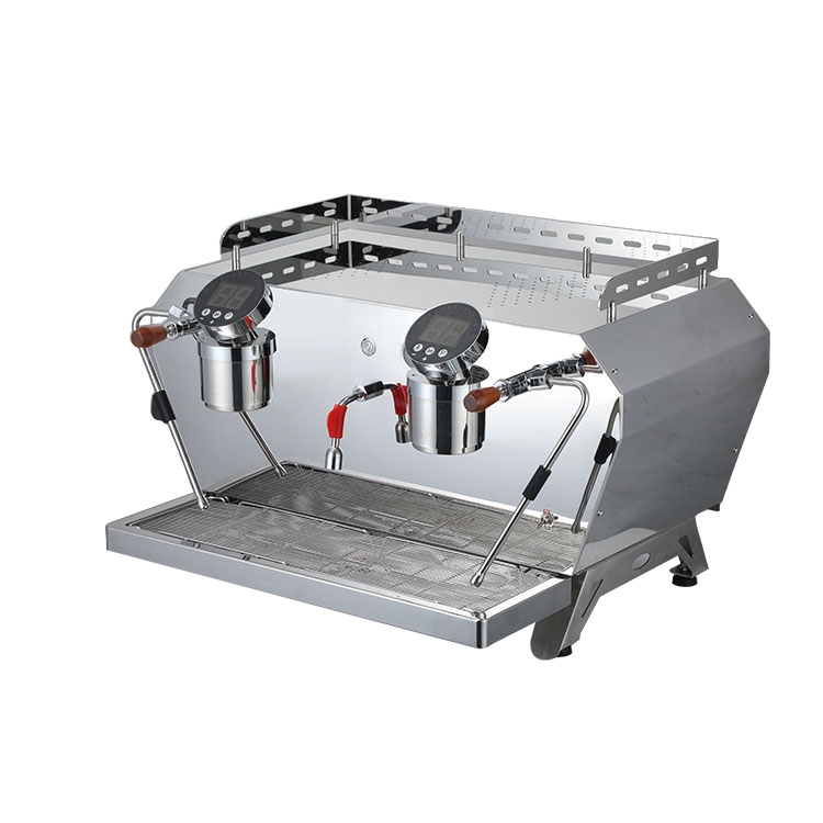 High-End Commercial Coffee Machine with E61 Group, Rotary Pump, and 4-Boiler T3 System