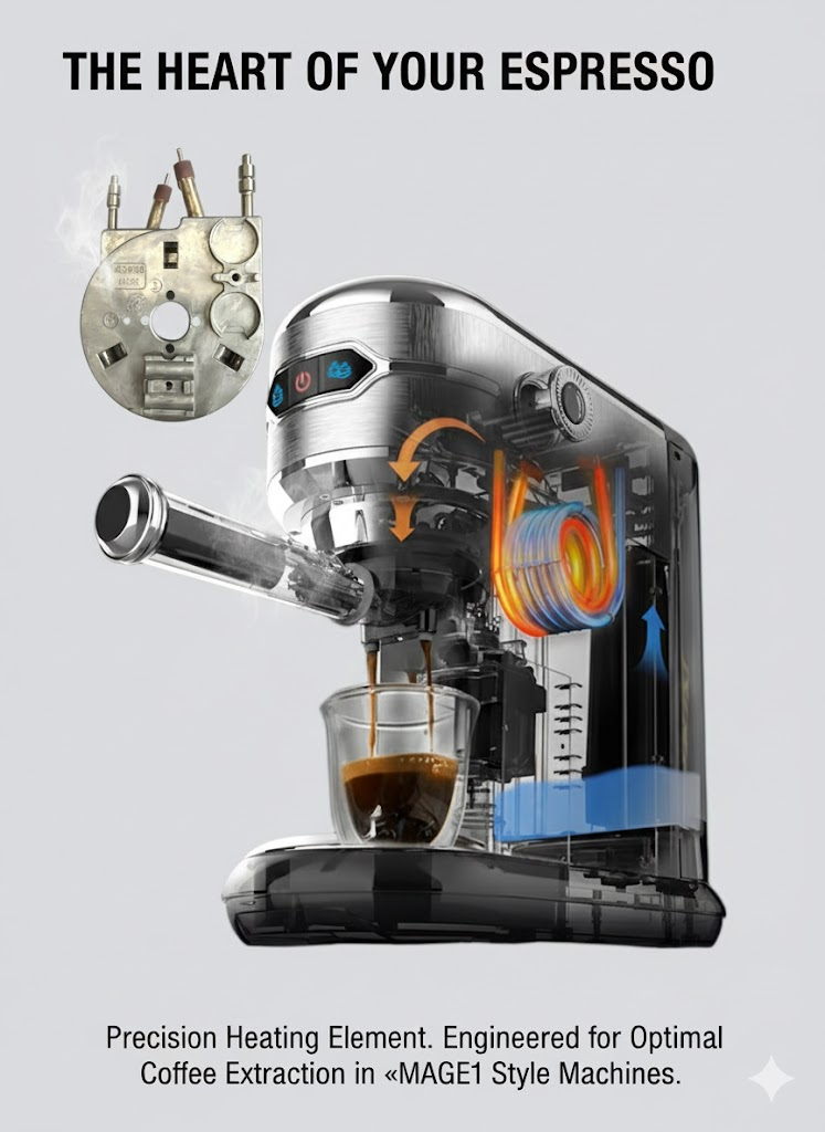 Why High-Quality Heating Elements Matter in Commercial Coffee Machines | Aluminum Heating Tube & Die-Cast Heating System Solutions