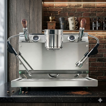 KS580 Commercial Single Group Espresso Machine with Dual Boiler PID T3 System