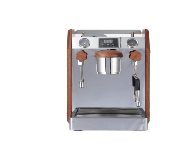 Dual Boiler Espresso Coffee Machine with Wooden...