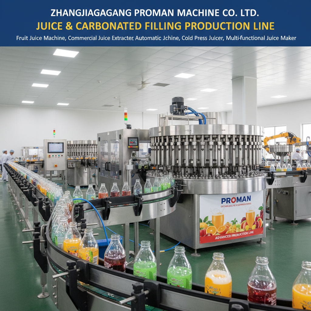 Juice & Carbonated Filling Production Line