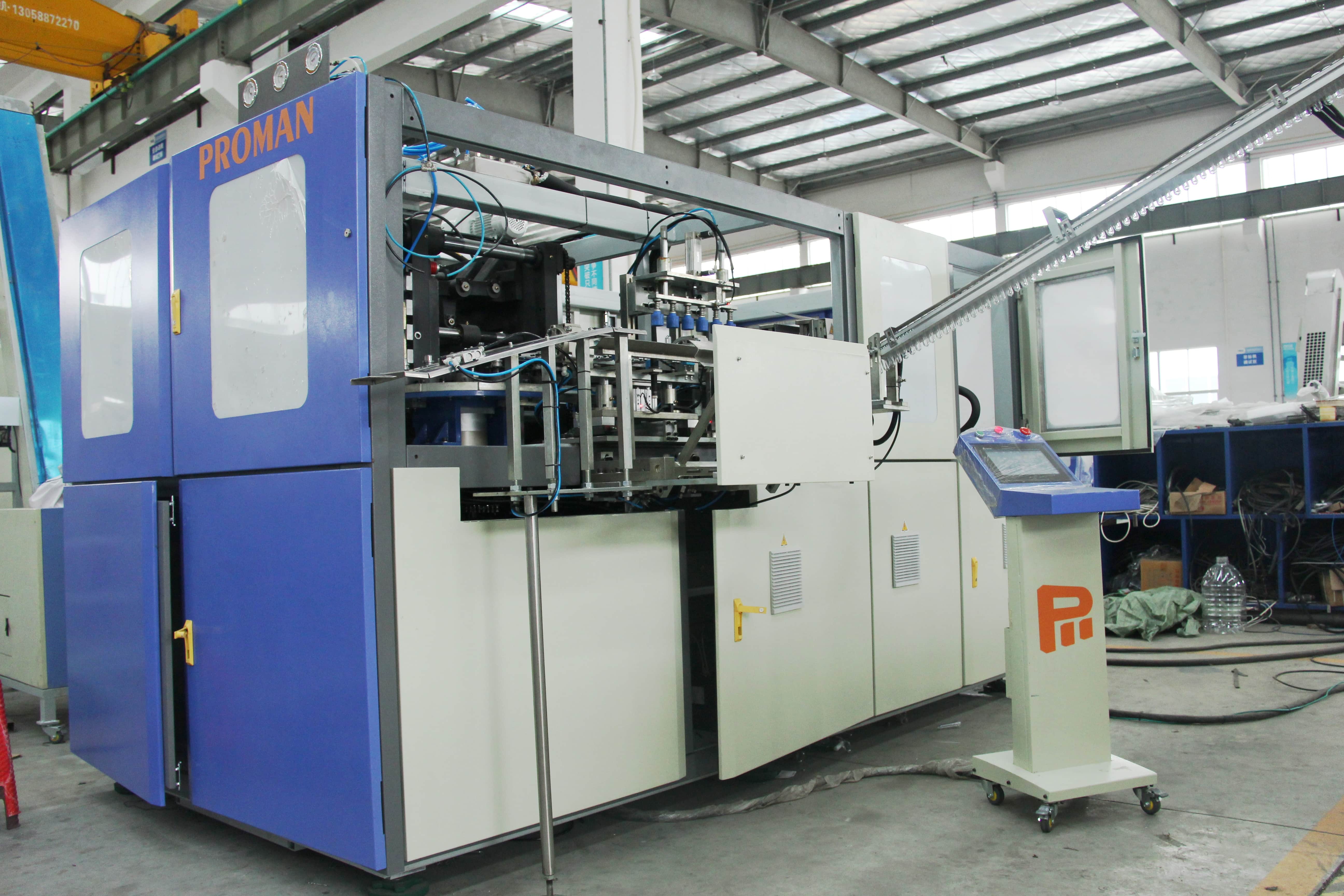 New bottle blowing machine--faster and more energy-efficient