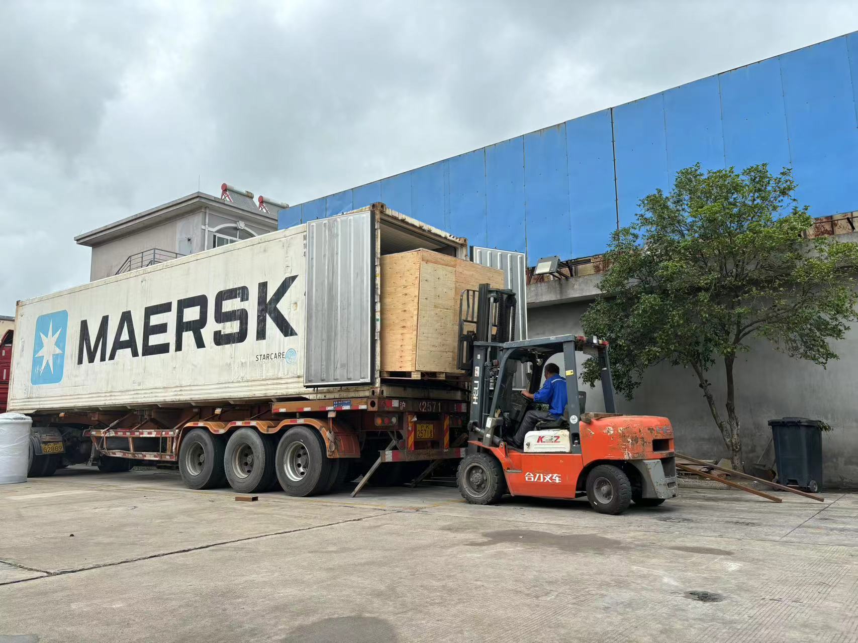 Water Treatment Plant Loading To South Africa