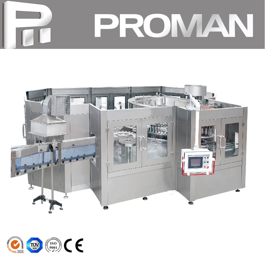 3 in 1 Automatic Drinking Sparkling Water Filling Machine Complete Mineral Water Bottling Plant