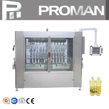 Automatic 0.5-6L Plastic Bottle Sunflower Edible Cooking Oil Filling Machine