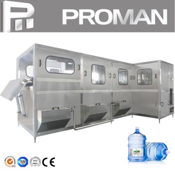 300bph 5 Gallon 20 Liter Water Bucket Drum Washing Refilling Sealing Machine