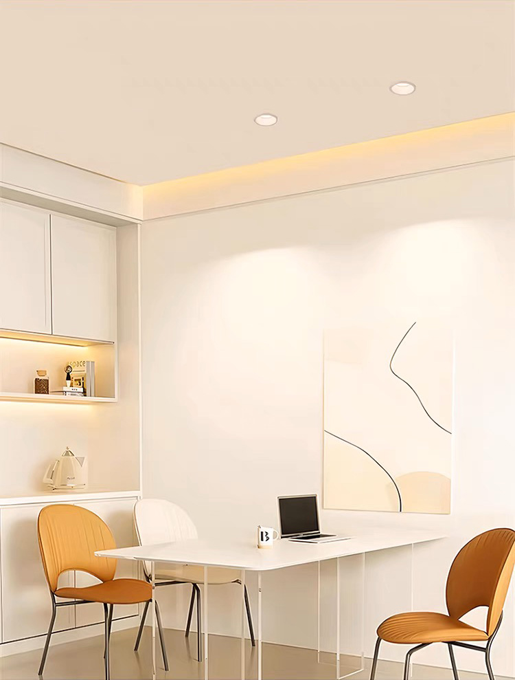 Commercial Indoor Down Cob Recessed Led Spot Light Housing Led Cob Dali Dimmable Downlight (1)