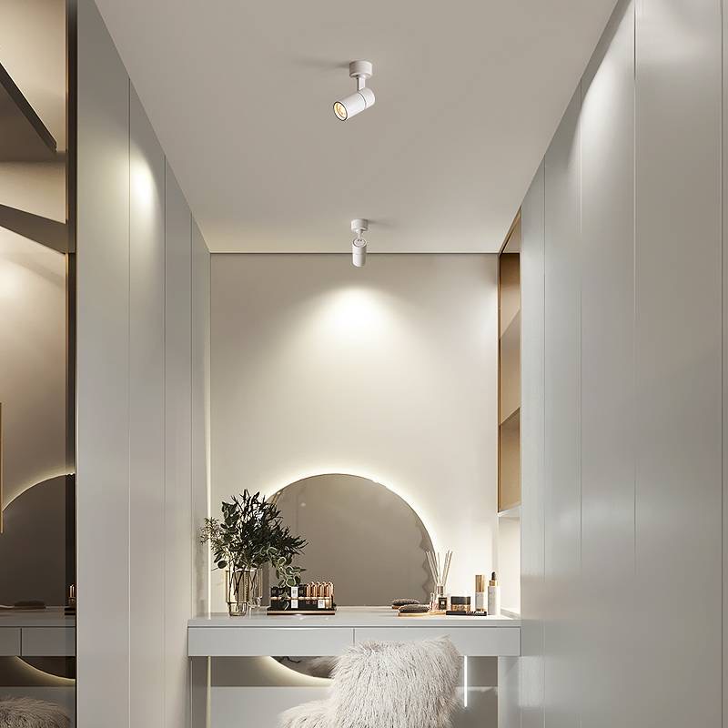 Modern Magnetic System Ceiling Track Lights Rail Lamp Adjustable Cob Led Track Spot Light