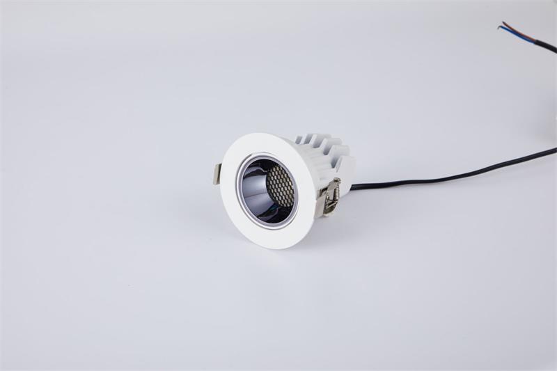Deep anti-glare LED ceiling spotlights (2)