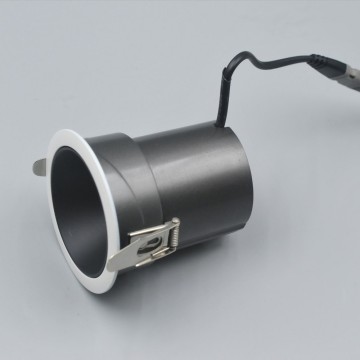 Hot Sale Led Recessed Ceiling Lamp Spot Light Aluminium Housing Cob Led Round Recessed Spotlight