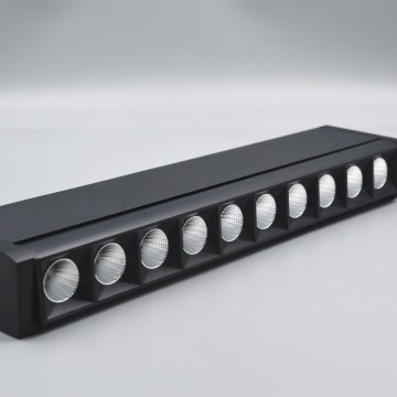 Hotel Interior Lighting With Grille Spotlights