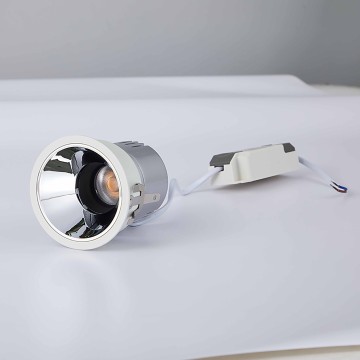 Hotel atmosphere Password square LED spotlights