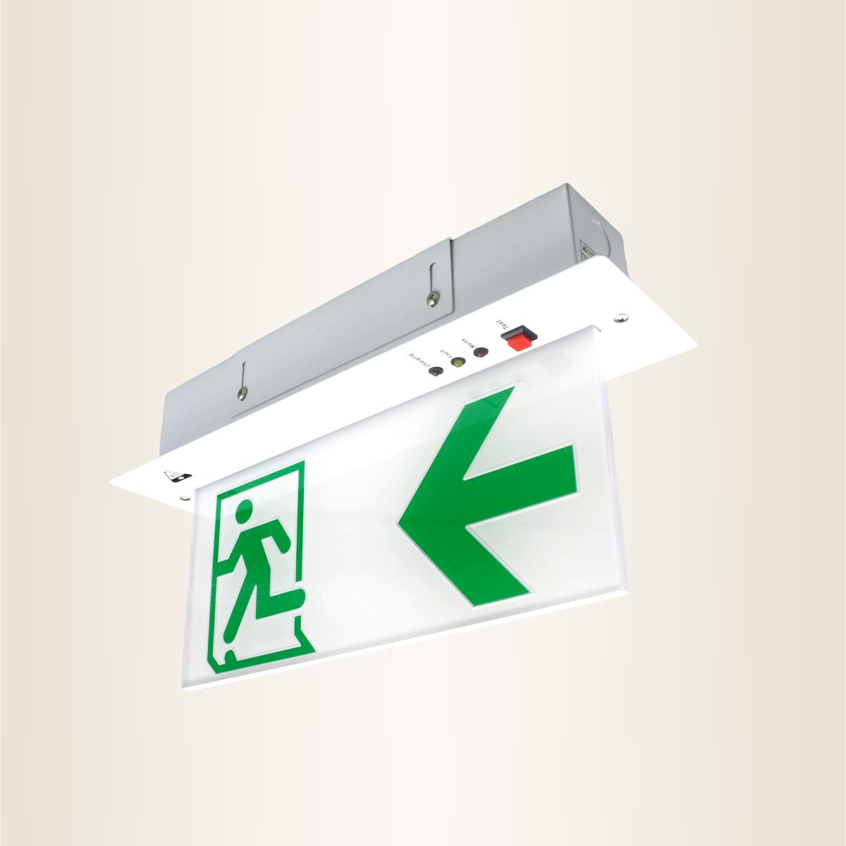 390 Recess Mounted Emergency Exit Sign (1)