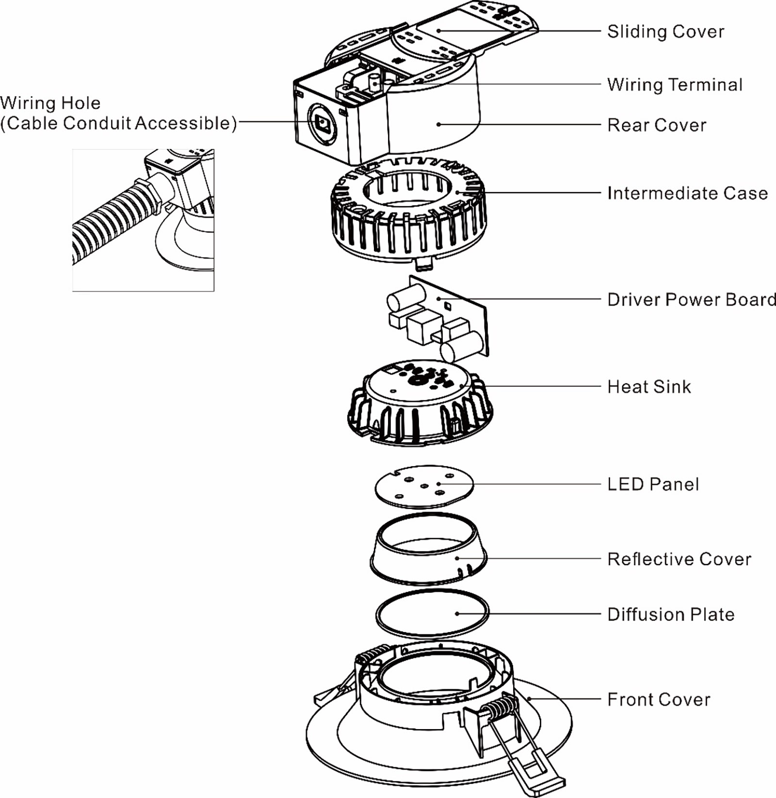 4 Inches LED Downlight