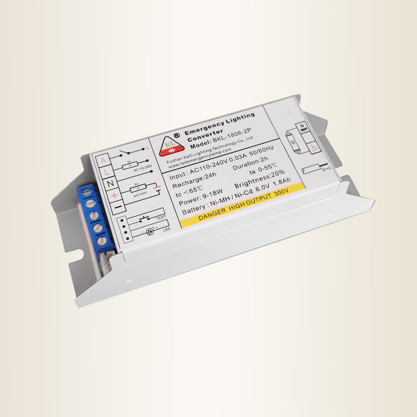 BKL-1806-2P Emergency Converter