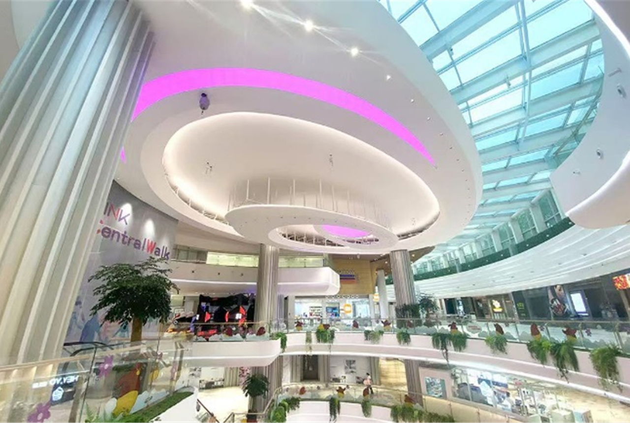 Emergency Lighting in a Large Shopping Mall