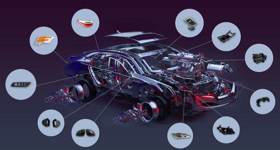Automotive Industry BMC Molds