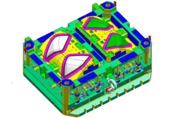 Double-injection Auto Lamp Mold