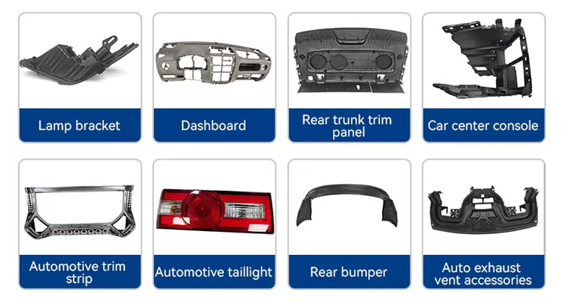 Parts can be realized in Automotive plastic injection mold