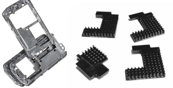 communication die casting parts mold Applications