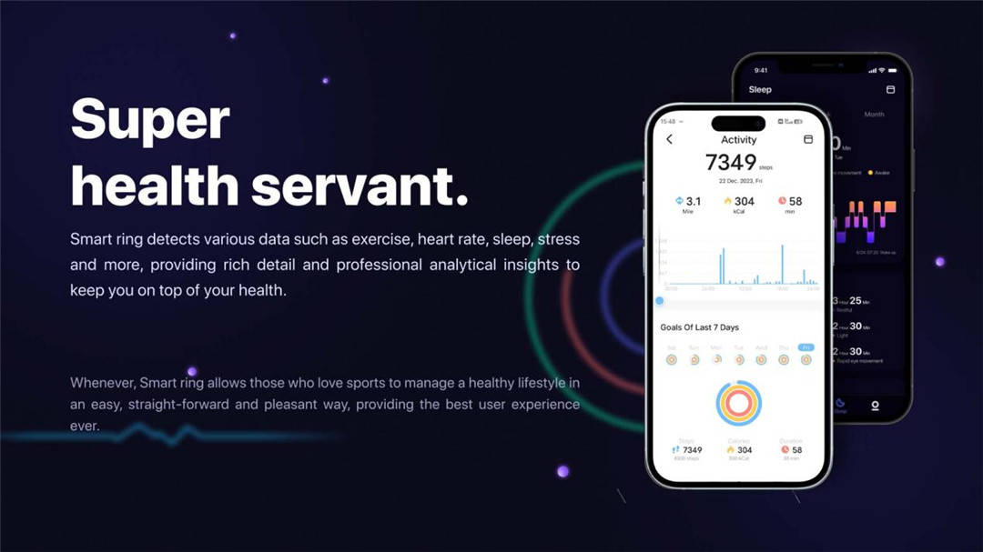 The latest smart ring in 2024 (3)m6h