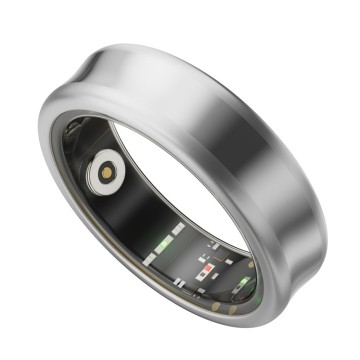 AIR Titanium Waterproof Smart Ring for Blood Oxygen Heart Rate Monitor