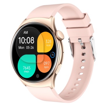 2024 New AMOLED BT Call Heart Rate Monitor Smart Watch for Women