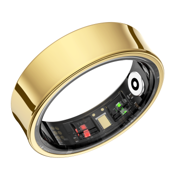 Blood Pressure Oxygen Heart Rate Step Monitoring Smart Ring