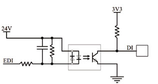16-Channel NPN Type Digital Input Io Module