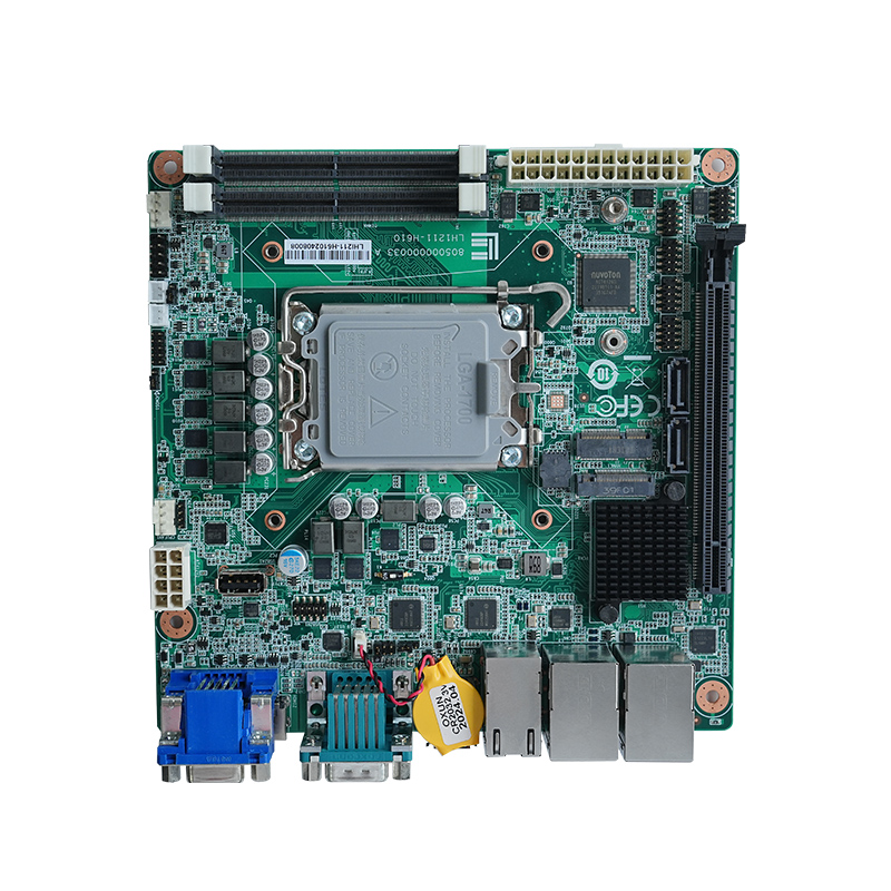 Mini-ITX Industrial mainboard H610/H610E Windows 10 Linux