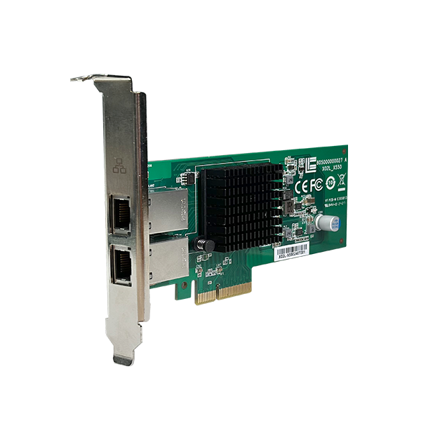 X02L-X550 Industrial Dual Port 10-Gigabit Ethernet Image Acquisition Card