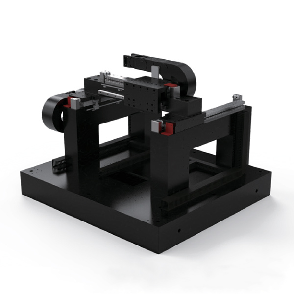 Plateforme de distribution de précision à double entraînement à portique PDM-X200-TY400-DN