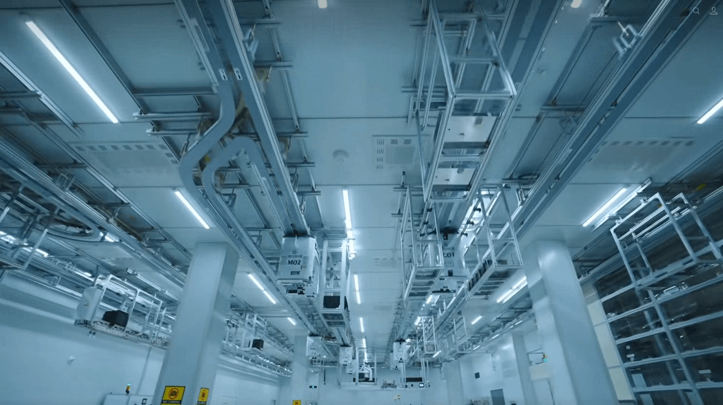 Lingchen PLCs Power Ceiling Trolley Applications