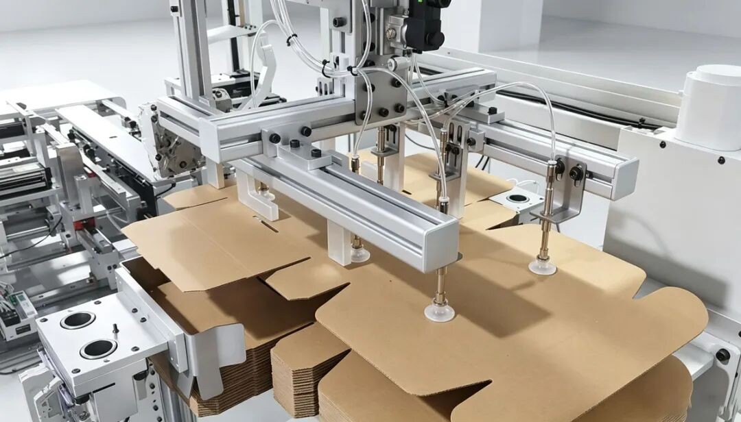 Lingchen PLC Empowers Airplane Box Folding Machine Upgrades