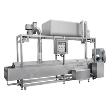 Continuous frying line