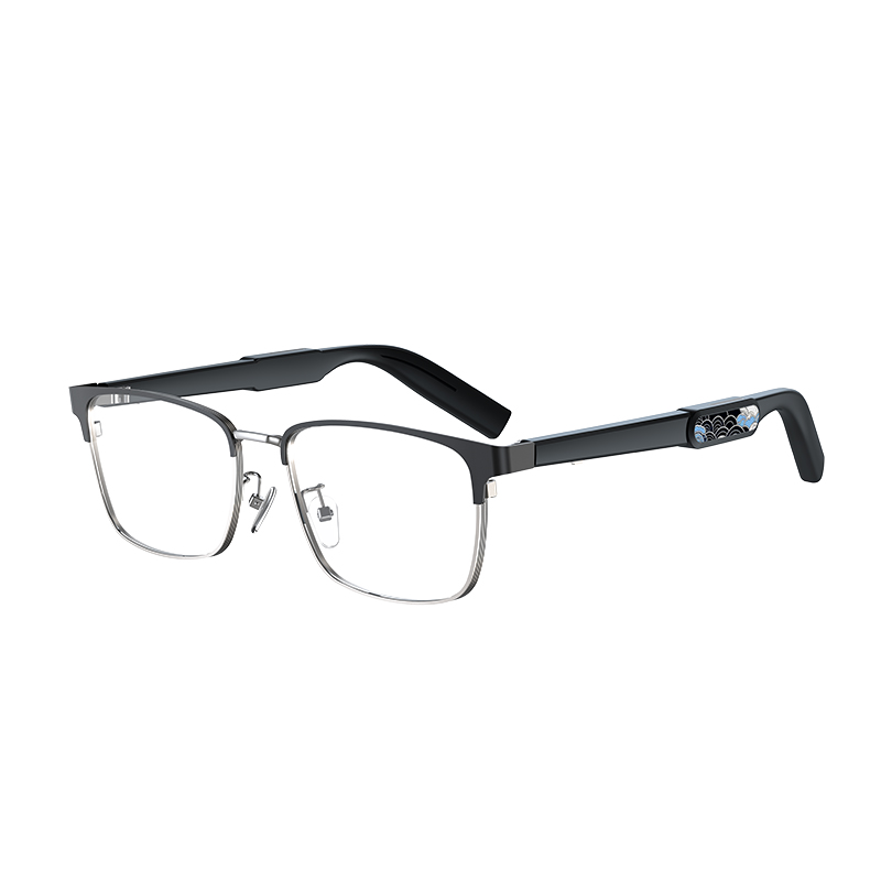 Open Ear Smart glasses with speaker and microphones