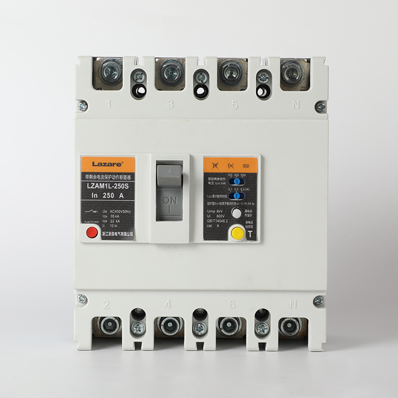 LZAM1L-250S circuit breaker with residual current protection