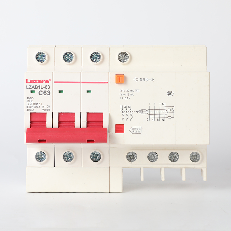 LZAB1L-63 C63 miniature residual current circuit breaker