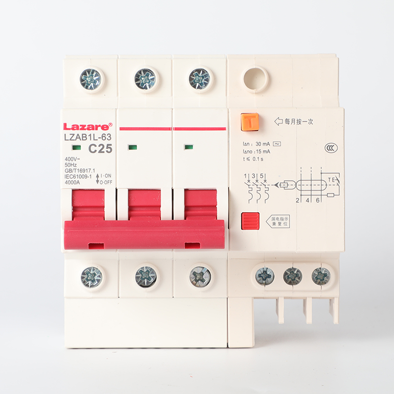 LZAB1L-63 C25 miniature residual current circuit breaker