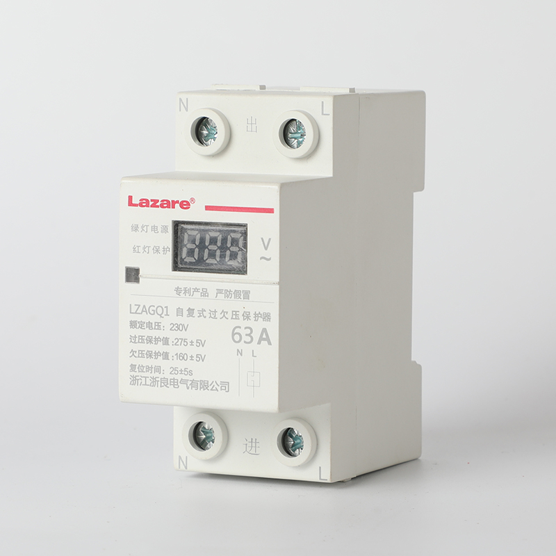 LZAGQ1-63A self-resetting over-voltage and under-voltage protector