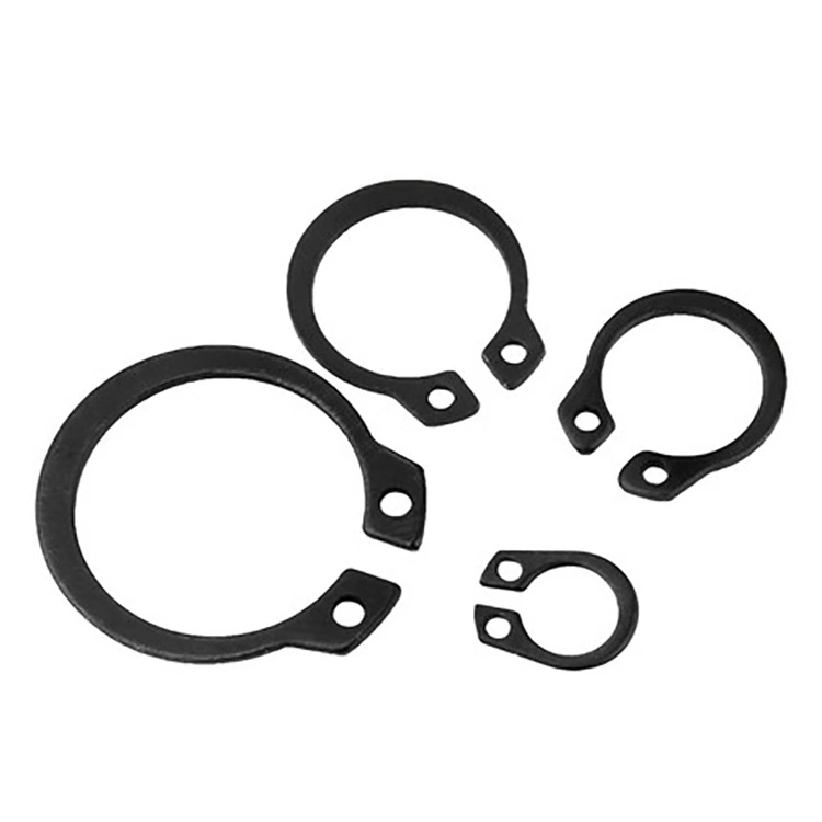Стопорные кольца из черной оксидной пленки для валов