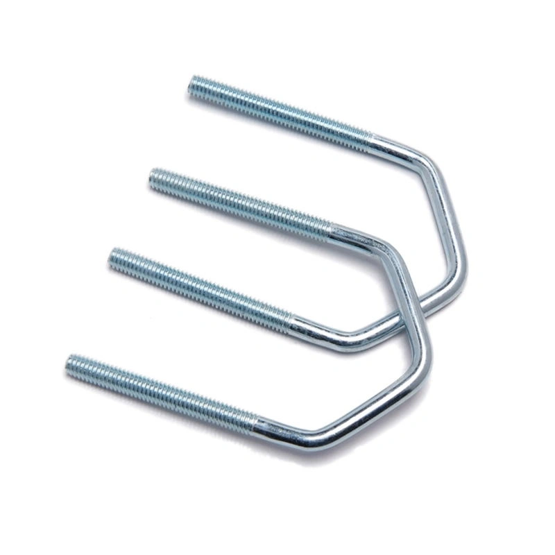 V-образный болт Оцинкованный U-образный болт Vee Bend PIpe Roof Clamp Clip Bending V J Hook U Bolt